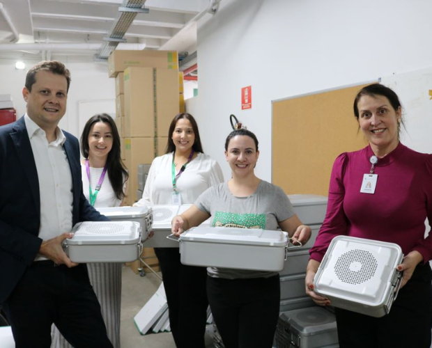 Aquisio de containers modernos trazem mais agilidade e segurana para cirurgias no CHSL